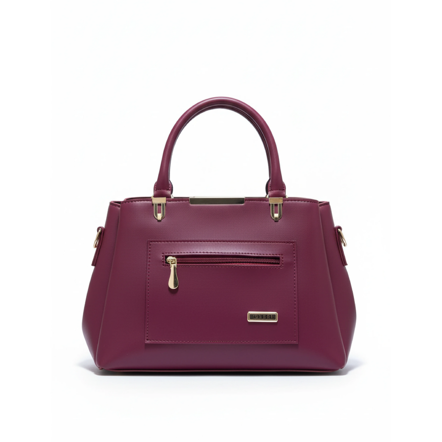 Structured Satchel Handbag