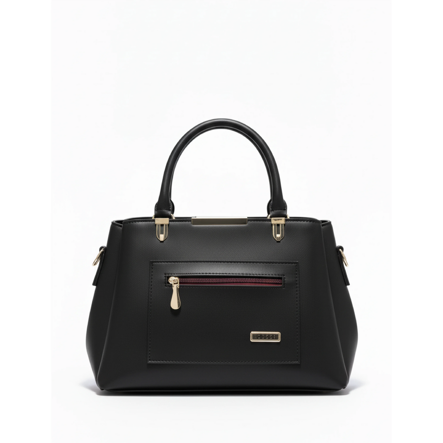 Structured Satchel Handbag