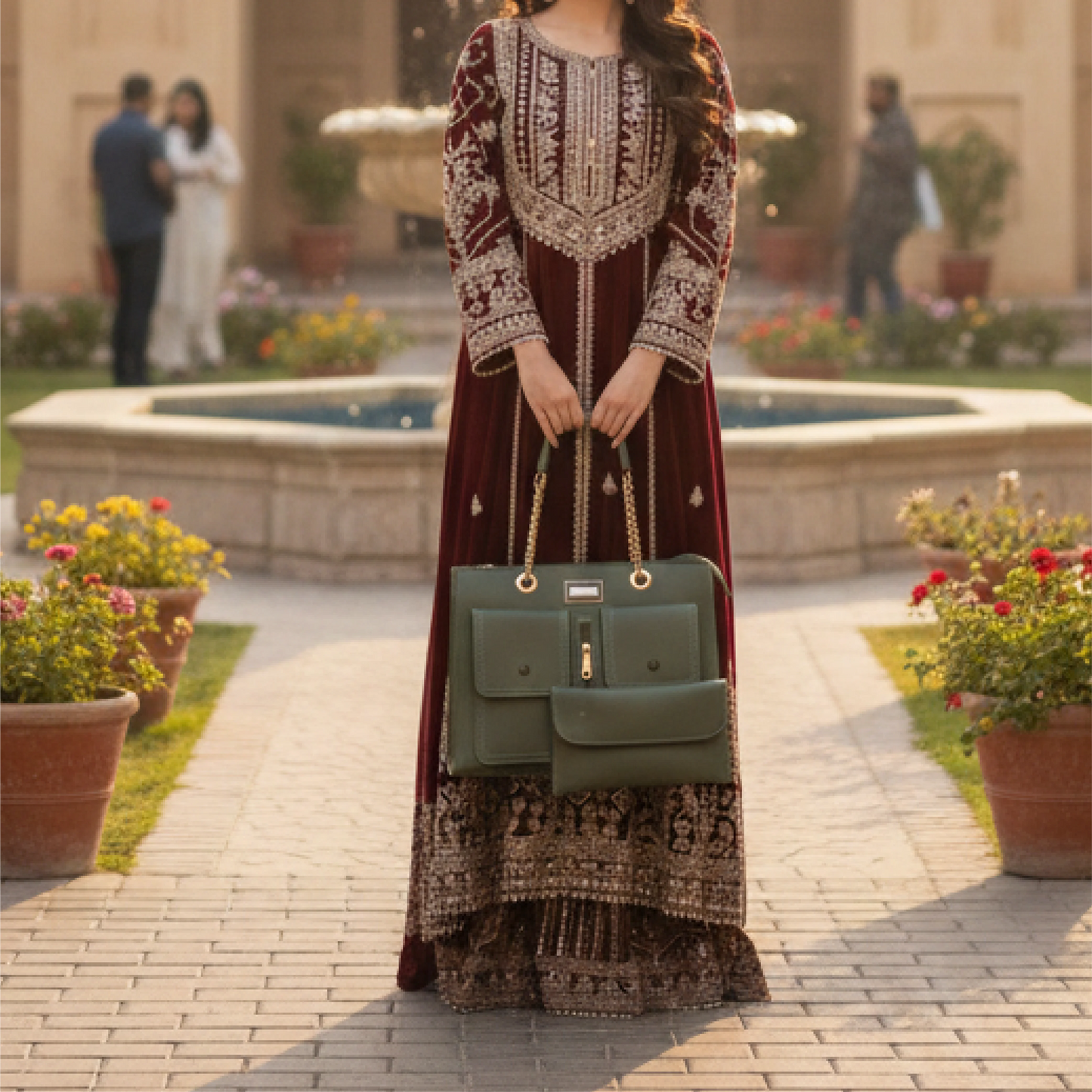 The Scarlet Chain Convertible Set (3 in 1)