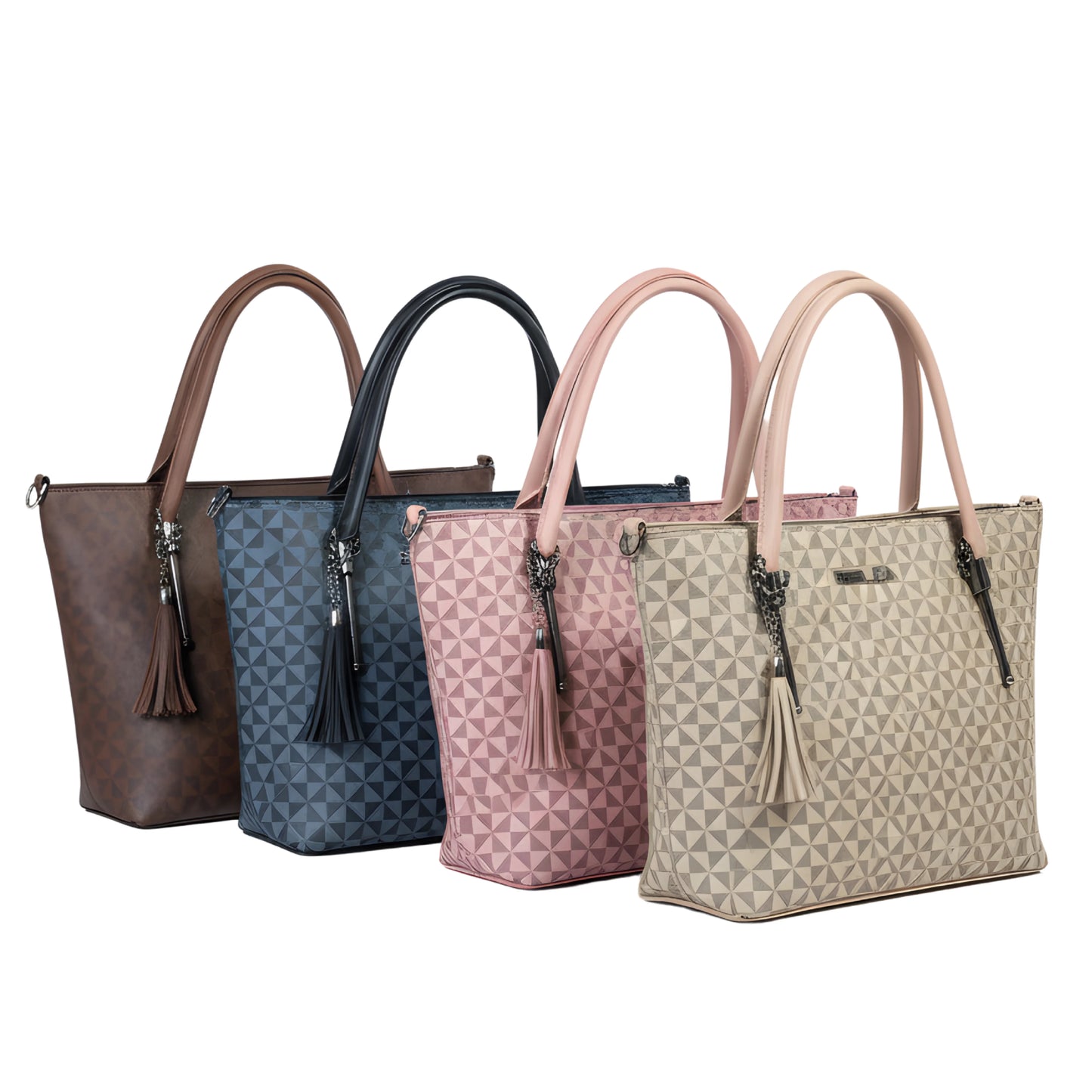 Classic Patterned Shoulder Bag