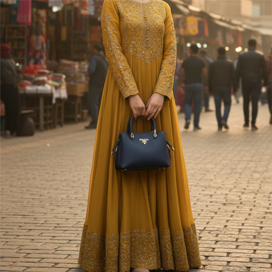 The Burgundy Saffiano Style