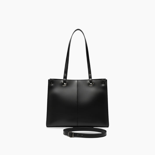 Classic Black Shoulder Bag