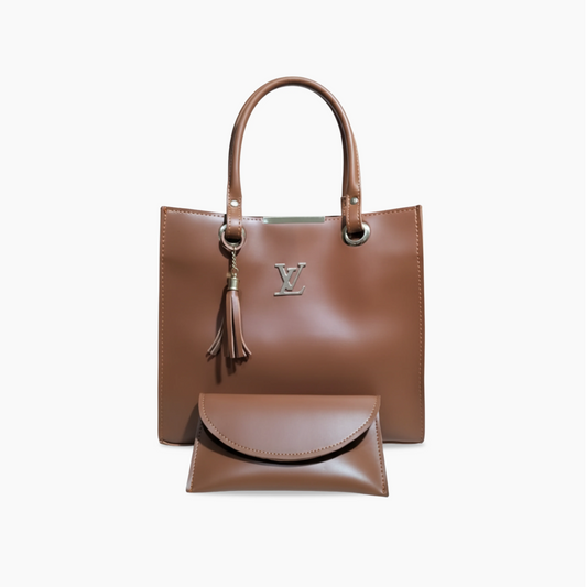 The Polished Brown Carryall Set