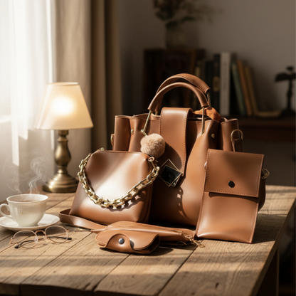 The Forest & Tan Safari Convertible Set.  ( 5 in 1 )