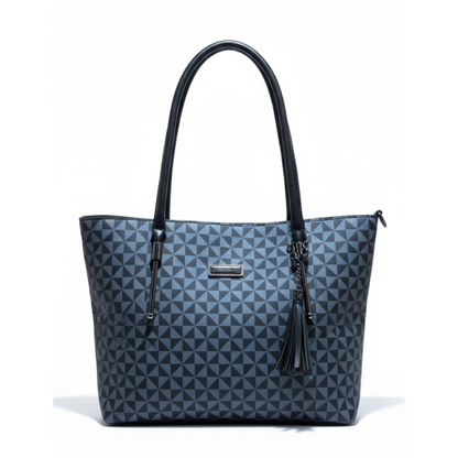 Classic Patterned Shoulder Bag