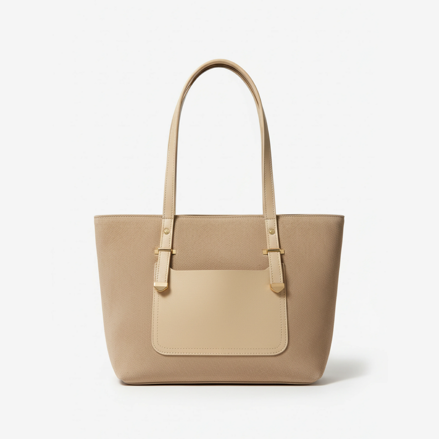 Contrast Tones leather bag