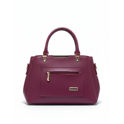 Structured Satchel Handbag