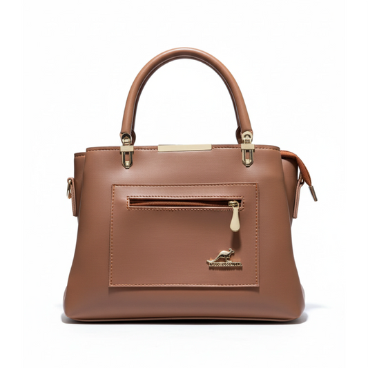 Structured Satchel Handbag