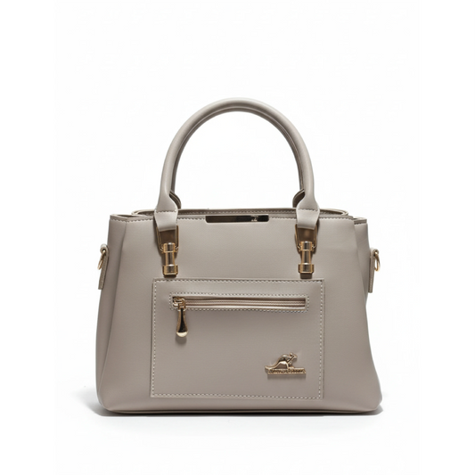 Structured Satchel Handbag