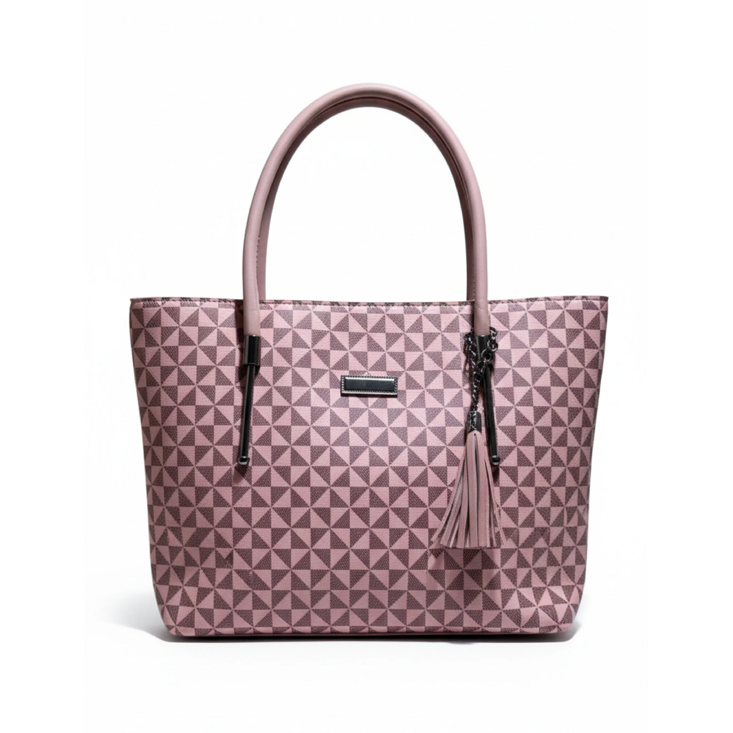 Classic Patterned Shoulder Bag