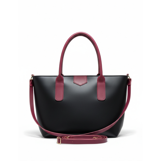 Elegant Two-Tone  Bag