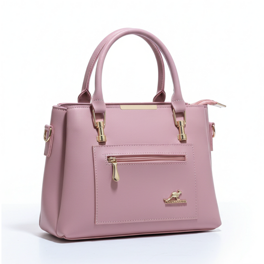 Structured Satchel Handbag