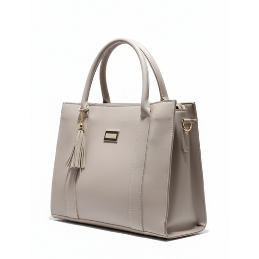 Burgundy Crosshatch Shoulder Bag