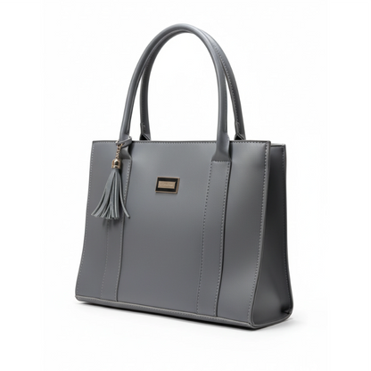 Burgundy Crosshatch Shoulder Bag