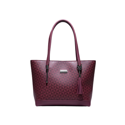 Classic Patterned Shoulder Bag