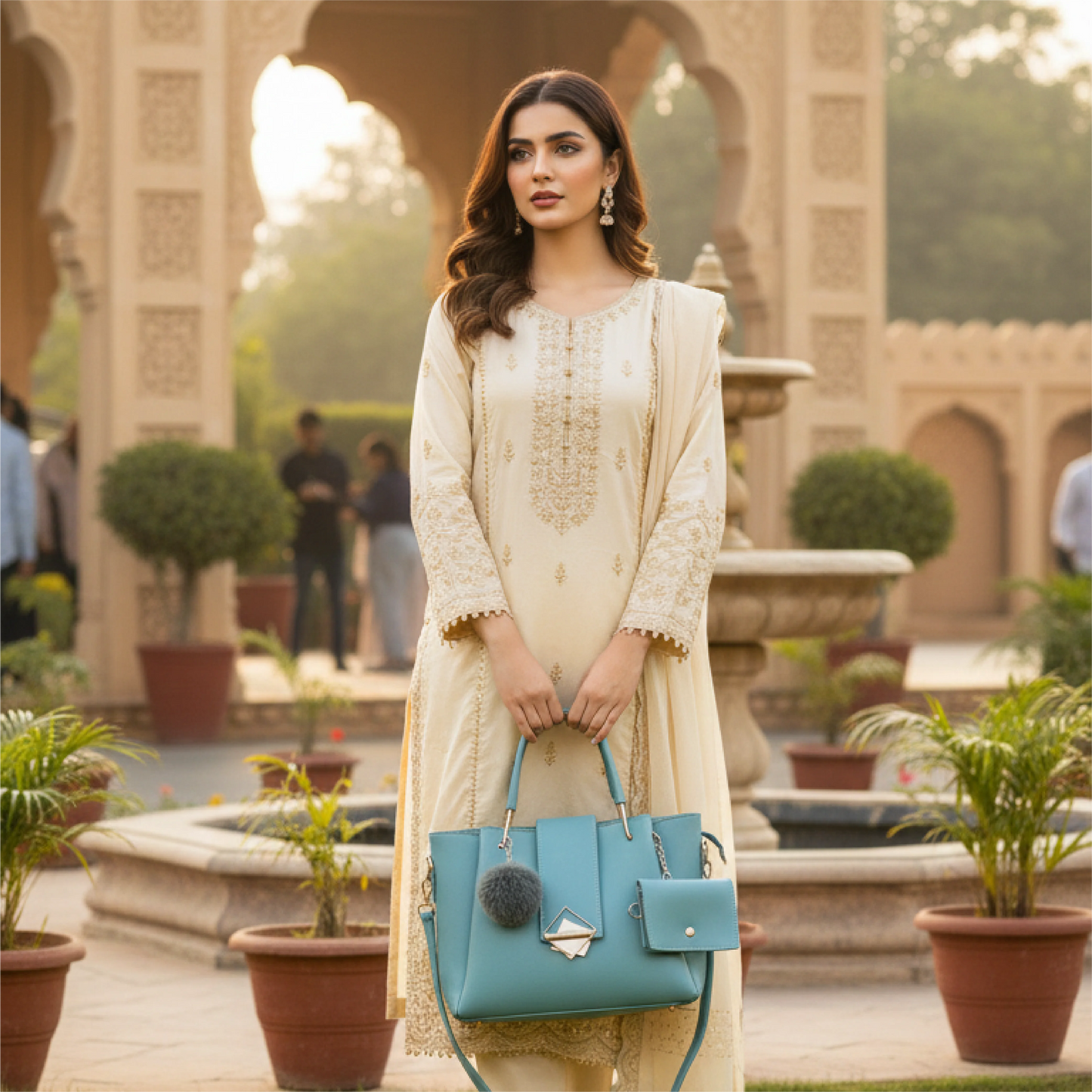 The Forest & Tan Safari Convertible Set.  ( 5 in 1 )