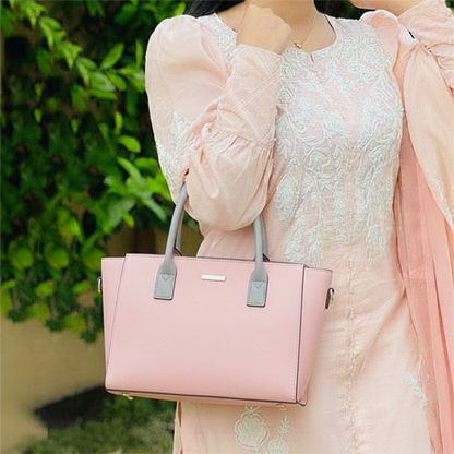 Elegant Two-Tone  Bag