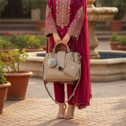 The Forest & Tan Safari Convertible Set.  ( 5 in 1 )