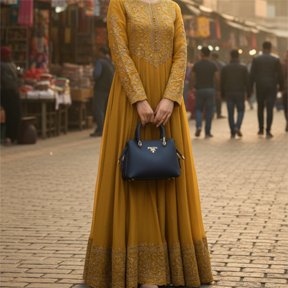 The Burgundy Saffiano Style