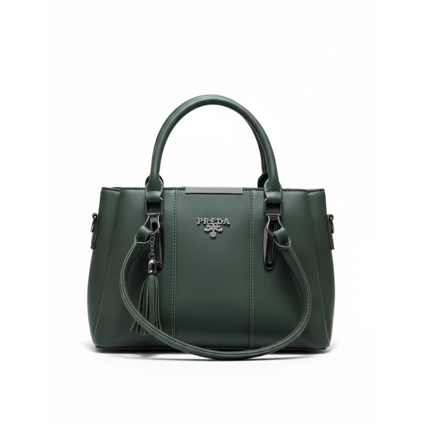 Teal Leather Handbag